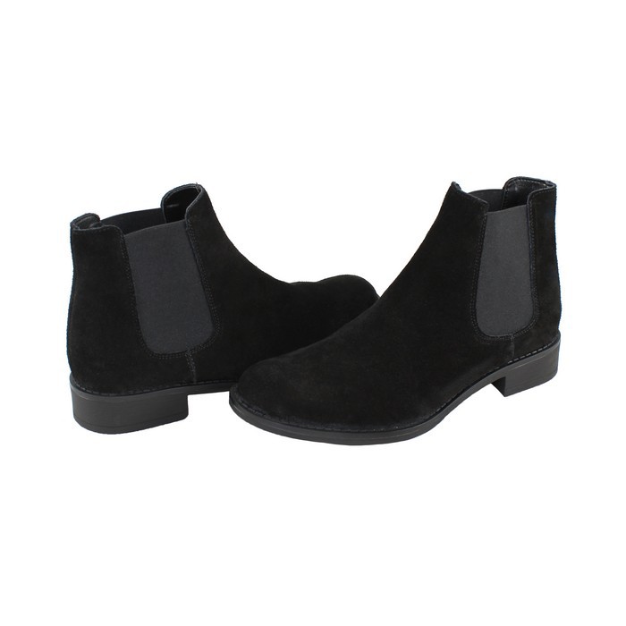 Ghete Piele Intoarsa Dama Negru Agressione Iarna R 17 Negru Palomashop Ro