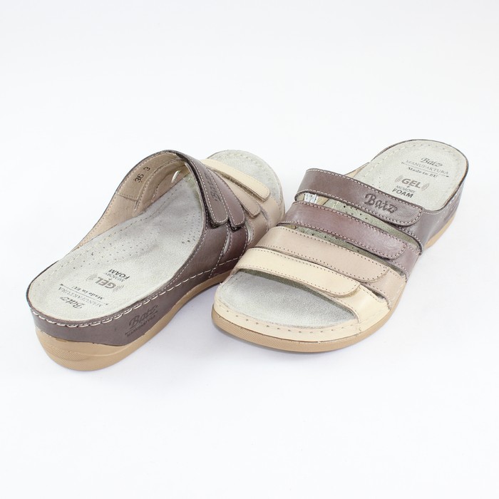 Papuci Piele Naturala Dama Maro Multicolor Dr Batz Medicinal Sylvia Brownmix Palomashop Ro