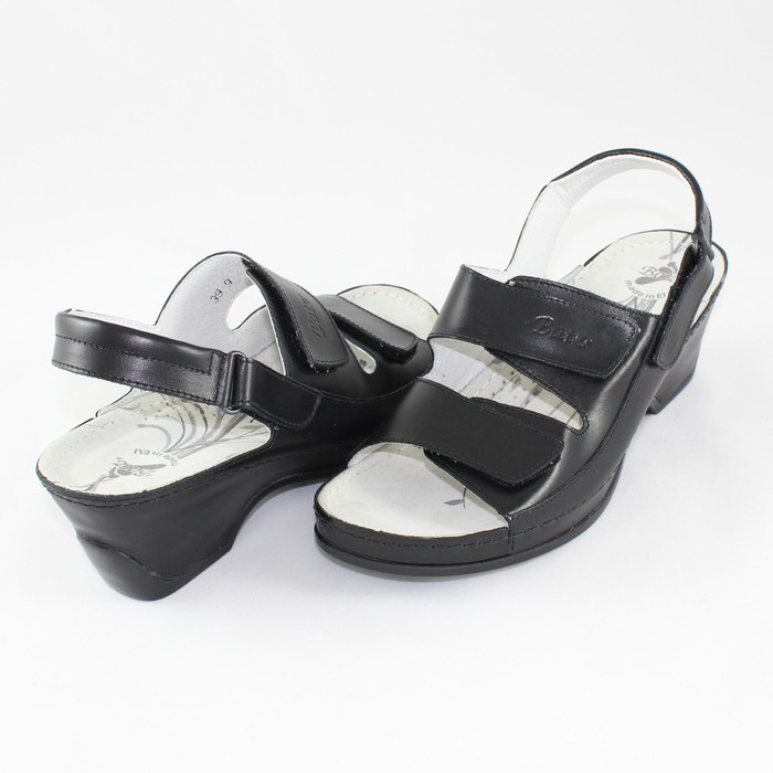Sandale Piele Naturala Dama Negru Dr Batz Medicinal Vksz Black Palomashop Ro