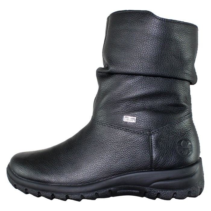 Cizme piele naturala - negru, - iarna, imblanite, impermeabil - Z7193-00-Black - PalomaShop.ro
