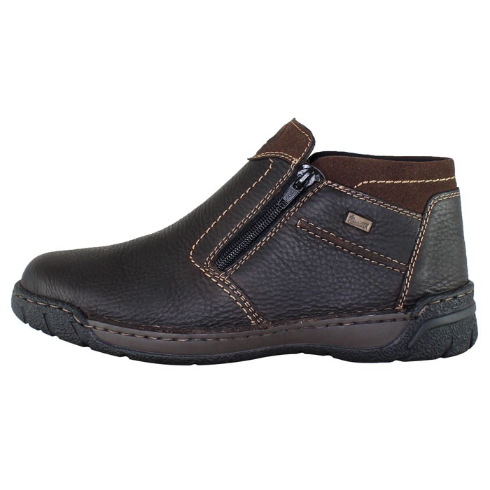 Ghete Piele Naturala Barbati Maro Rieker B0381 25 Brown