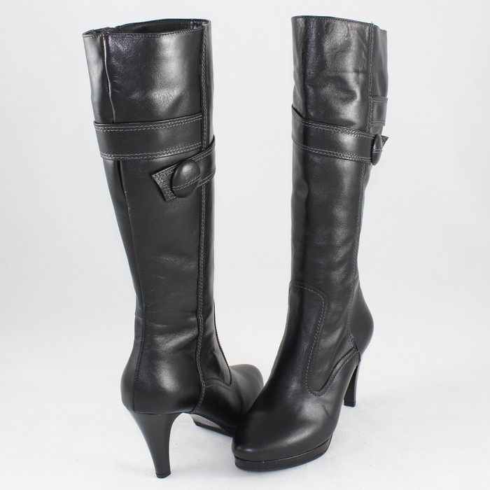 Cizme Piele Naturala Dama Negru Nike Invest Iarna C257