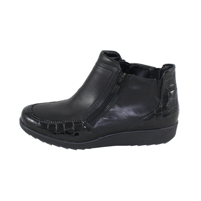 Good feeling Stubborn Pants Ghete piele naturala dama - negru, Ara shoes - iarna - 12-46307-Black -  Palomashop.ro