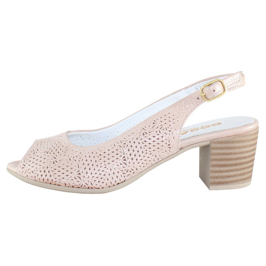 embargo I agree Willing Pantofi piele naturala dama - roz, Dogati shoes - toc mic - 803-10-Pudra -  Palomashop.ro