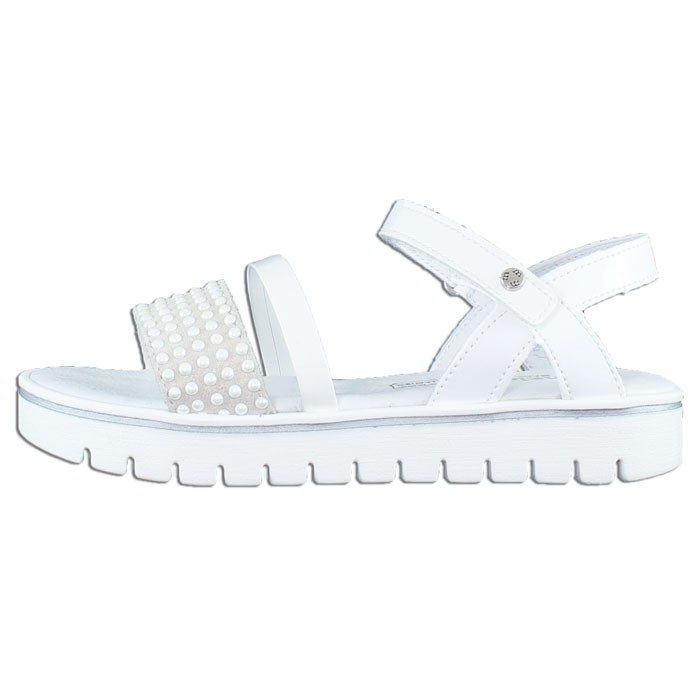 Galaxy Debtor heat Sandale piele naturala copii, fete - alb, Melania - ME6098F9E-B -  Palomashop.ro