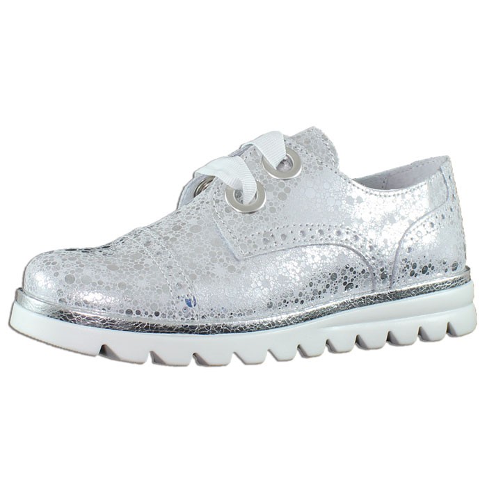 Deserve collar Unreadable Pantofi piele naturala copii, fete - alb, argintiu, Melania - ME6266F9E-B -  Palomashop.ro