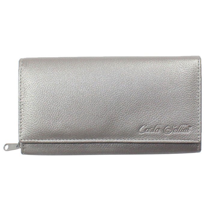 Portofel Dama Gri Din Piele Naturala Prtf 0202 Gri Paloma Shop