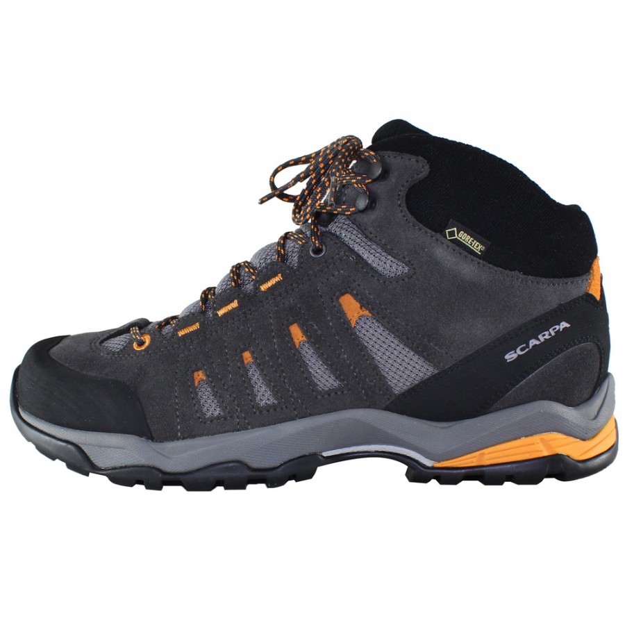 Ghete Piele Naturala Barbati Gri Scarpa 63052 201 Moraine Mid