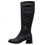 Cizme piele naturala dama - negru, Epica - iarna - V723A349-61B-N809-Negru