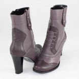 Ghete piele naturala dama - gri, violet, Nike Invest - iarna - G264-VioletGri