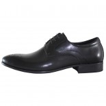Pantofi eleganti, piele naturala barbati - negru, Alberto Clarini - SL546-3A-Black