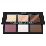 Paleta pentru conturarea fetei - Wibo Pro Contour Palette - Dark - Inchis