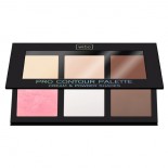 Paleta pentru conturarea fetei - Wibo Pro Contour Palette - Light - Deschis