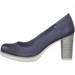 Pantofi dama - albastru, Marco Tozzi - toc mediu - 2-22435-20-822-Ocean-Antic