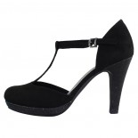 Pantofi dama - negru, Marco Tozzi - toc inalt - MT-2-24402-22-098-black-comb