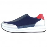 Pantofi dama - albastru, multicolor, Remonte - relax, confort - D2508-14-Blue-combination 