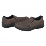 Pantofi piele naturala barbati - maro, Rieker - 16963-25-Brown