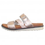 Sandale piele naturala dama - roz, roze gold, Remonte - R2757-31-Rosa