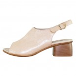Sandale piele naturala dama - roz, Remonte - toc mediu - R8753-31-Rosa