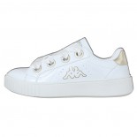 Pantofi dama - alb, Kappa - 242614-1045-Alb-Auriu