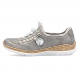 Pantofi dama - gri, Rieker - relax, confort - N4263-40-Gri