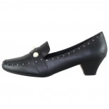 Pantofi dama - negru, Mae & Mathilda - toc mic - 17639G-Schwarz