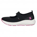 Pantofi dama - negru, Rieker - relax, confort - 42102-00-Negru