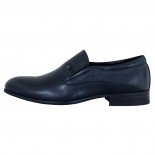 Pantofi eleganti piele naturala barbati - albastru, Caribu - QRA8244018-01-N-Albastru