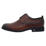 Pantofi eleganti piele naturala barbati - maro, Otter - E6E620006B-02-N-Maro