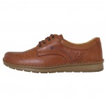Pantofi piele naturala barbati - maro, Krisbut - 5304-3-9-Maro