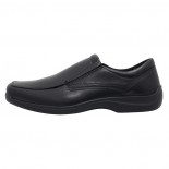 Pantofi piele naturala barbati - negru, IMAC - IC350600-01-N-Negru