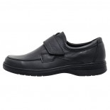 Pantofi piele naturala barbati - negru, Nicolis - 96373-Negru
