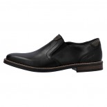 Pantofi piele naturala barbati - negru, Rieker - relax, confort - 13557-00-Negru