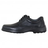 Pantofi piele naturala barbati - negru, Riva Mancina - 641-Negru
