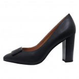 Pantofi piele naturala dama - negru, Epica - toc inalt - C03L129-UR1864-ZY35A-01-N-Negru