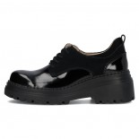 Pantofi piele naturala dama - negru, Filippo - DP6123-24-BK-Negru