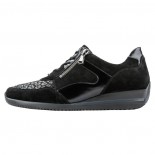 Pantofi piele naturala dama - negru, Waldlaufer - relax, confort, ortopedic - 980H01-303-001-Himona-Negru