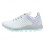 Pantofi piele naturala sport dama - alb, gri, turcoaz, Grisport - 868281-44401N15-Alb-Gri-Turcoaz