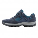 Pantofi piele naturala sport dama - albastru, Waldlaufer - relax, confort, ortopedic - 471008-304-845-Holly-Albastru