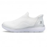 Pantofi sport dama - alb, Rieker - relax, confort - M5072-80-Alb