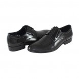 Pantofi eleganti, piele naturala barbati - negru, Saccio - A195-39YC-Black