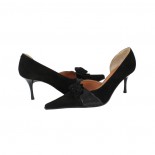 Pantofi piele naturala dama - negru, Salamandra Design - toc mediu - 875-Negru