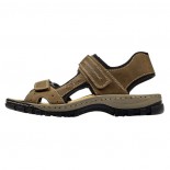 Sandale barbati - maro, Rieker - relax, confort - 25084-24-Maro