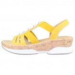 Sandale dama - galben, Rieker - V7771-68-Yellow