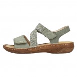 Sandale dama - verde, Rieker - relax, confort - V2862-52-Verde