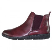 Ghete piele naturala dama - bordo, Marco Tozzi - iarna - 2-25415-23-542-Bordeaux-Antic-comb