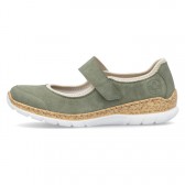 Pantofi dama verde Rieker relax confort N42B0-52-Verde