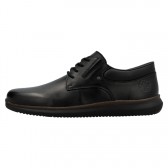 Pantofi piele naturala barbati negru Rieker relax confort 10419-00-Negru