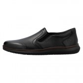 Pantofi piele naturala barbati negru Rieker relax confort 10450-00-Negru