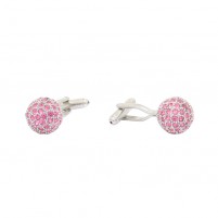 Butoni camasa barbati argintiu roz Barotti BTN-BRT-0025-Argintiu-Roz
